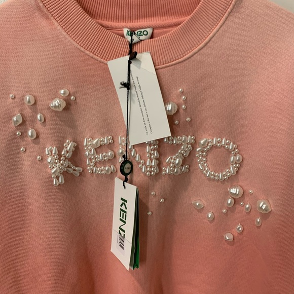 NWT kenzo oversized bubble logo ombré sweatshirt - Picture 8 of 8